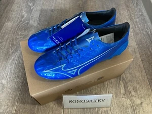 MIZUNO ALPHA PRO P1GA2464 27 Laser Blue × White × Gold New in Box from Japan - Picture 1 of 6