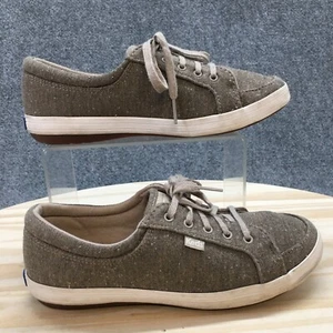 Keds Shoes Womens 6 Vollie II Casual Sneakers Taupe Round Toe Low Top WF58964 - Picture 1 of 16