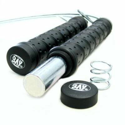 BAY® original GRIP ALL Stahl Springseil mit Gewichte Sprungseil Zusatzgewicht  - Bild 1 von 4