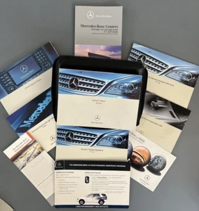 Genuine 2006 Mercedes-Benz ML350 Operator's Manual set, with Leath Case - Picture 1 of 12