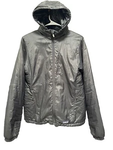 Patagonia Women’s Medium Black Hooded Jacket-Common Threads Recycling Program - Picture 1 of 9