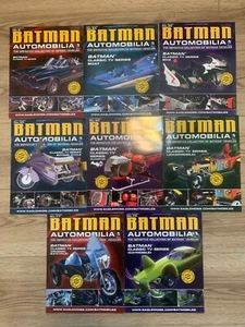 Batman Automobilia Magazines. Lot of 8 (2, 24, 30, 33, 49, 75, 77, 79) - Picture 1 of 2