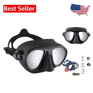 Calibro Low Volume Scuba Diving Mask - Exclusive Fog-Stop System, Made in Italy - Picture 1 of 9