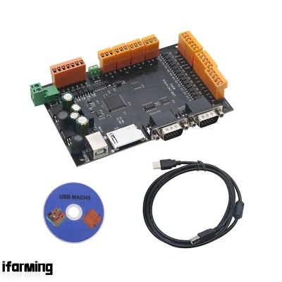 MDK2 USB CNC Breakout Board 100KHz 4-Axis Stepper Motor Controller SD Card - Image 1 of 4