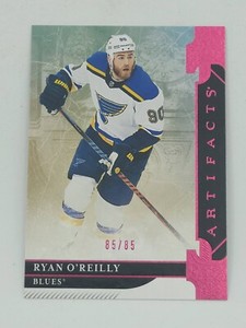 2019 Upper Deck Artifacts Hockey Ryan O'Reilly Pink /85
