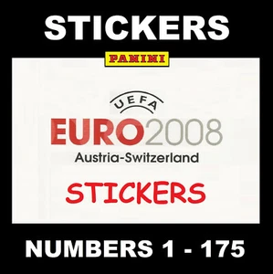 Panini Euro 2008 Fußball KEINE FOLIE Aufkleber #1 - 175 - Bild 1 von 3