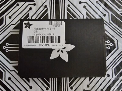 New Sealed Raspberry pi 5 4GB Board In Hand Trusted Fast Same Day Shipping - Image 1 of 2