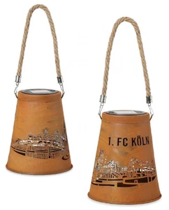 1. FC Köln Solar Laterne - Skyline - Lampe | Leuchte - Bild 1 von 5