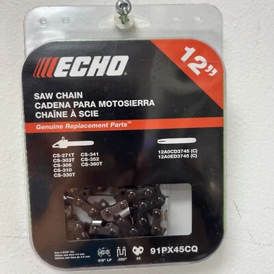 ECHO 12 pulgadas Cadena de motosierra de bajo perfil - 45 eslabones Foto 1 de 2