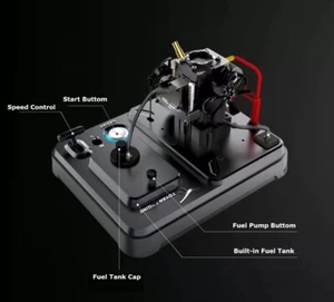 TOYAN FS-S100AT-MS New Version 4-stroke Gosoline Engine FACTORY Finished NIB - Picture 1 of 11