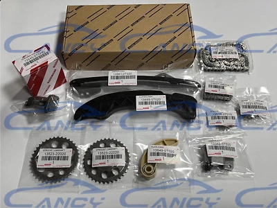 11PCS New OEM Timing Chain Kit for 09-15 Toyota Matrix Prius 1.8L 2ZRFE 2ZRFXE Foto 1 de 4