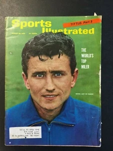 Sports Illustrated Top Miler August 30, 1965 Good Michel Jazy - Picture 1 of 6