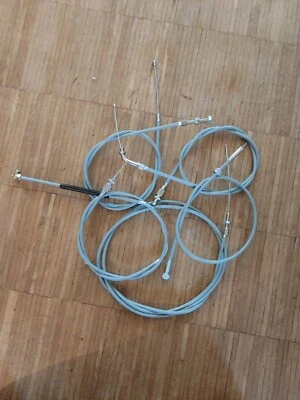 Zündapp 442 Automatik, Zügeset, Bowdenzug, Gaszug, Dekozug, Bremszüge,Tachowelle - Bild 1 von 4