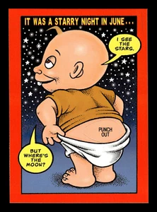 2007 Garbage Pail Kids All New Series 6  Activity Card 6 of 12 Moon Your Friends - Picture 1 of 2