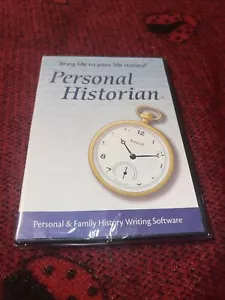 Personal Historian (CD-ROM, 2005) Personal History Writing Software NEW & Sealed - Picture 1 of 8