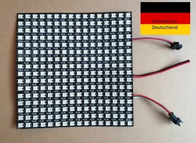 WS2812B RGB LED 16x16 Modul Matrix 256px 5V - Bild 1 von 4