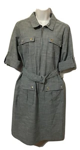 sharagano dress- Vestido para mujer con bolsillos,mangas 3/4, casual. - Picture 1 of 8