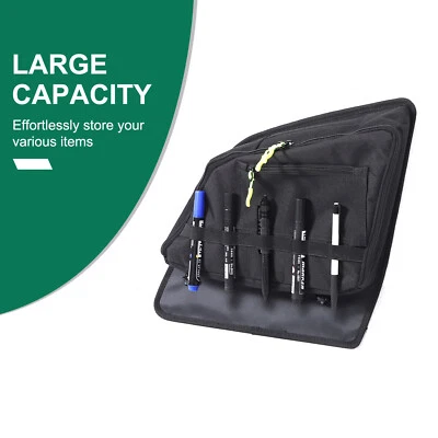 Bolsa de ventana lateral izquierda maletero trasero negro para Volkswagen Touareg 2011-2018 Foto 1 de 4