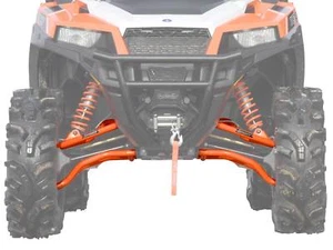 SuperATV Polaris General 1000 High Clearance 1.5" Offset A-Arms (2016) - Orange - Picture 1 of 8