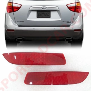 Rear Bumper Reflector LH RH 2P For 2007-2015 Hyundai Veracruz ix55 924053J200 - Picture 1 of 4