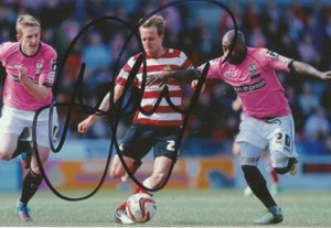 NOTTS COUNTY: JAMAL CAMPBELL-RYCE SIGNED 6x4 ACTION PHOTO+COA - Picture 1 of 1