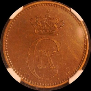 Denmark 1902 5 ore NGC AU55 #1240 - Picture 1 of 4