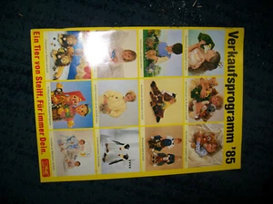 Katalog Verkausprogramm Steiff Sortiment von 1985  #9 - Bild 1 von 3