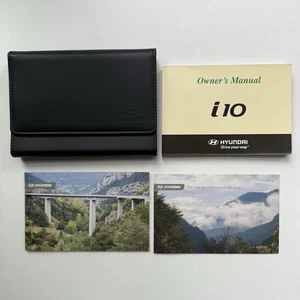 HYUNDAI I10 OWNERS MANUAL HANDBOOK 2008 PRINT - WALLET PACK 2007 - 2013 - Picture 1 of 12