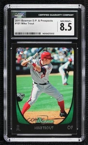 2011 Bowman Draft Mike Trout #101 CGC 8.5 Rookie RC - Picture 1 of 3