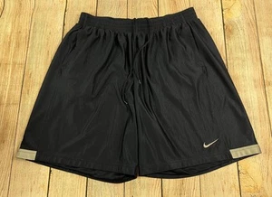 Mens Nike Basketball Shorts Blue Silver Size 2XL - Picture 1 of 5