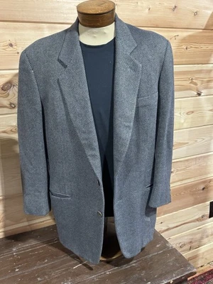 Mens Vintage Giorgio Armani Black Label Cashmere Blazer. Italy. M44. See Descrip - Image 1 of 4