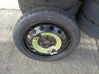 VW Golf A3 Notrad 5Q0601027AR 1K0601027AQ 125/70R16 96M 3,5x16 DOT13 ungelaufen - Bild 1 von 3