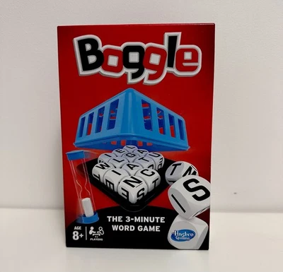 BOGGLE The 3-Minute Word Game By Hasbro 2014 8yrs+ Complete & Unplayed - Image 1 of 3