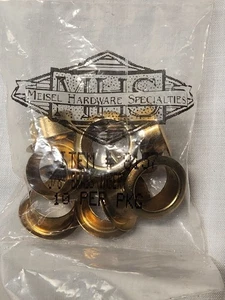 Meisel Hardware Lot 80 Brass Inserts Grommets 5/8 inch Item 8157 10 Per Pack - Picture 1 of 2