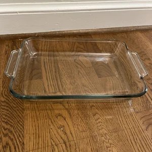 Vintage Anchor Hocking 3 Quart Glas Backform Backofen & Mikrowellengeeignet - Bild 1 von 4
