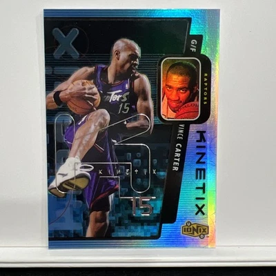 1998-99 Upper Deck Ionix Vince Carter Kinetic Rc Insert #K7 Rookie - Image 1 of 2