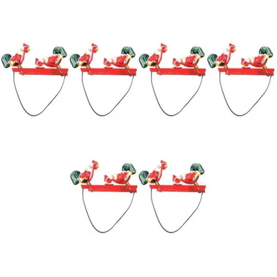  6 stücke Realistische Hühnchen Peck Reis Spielzeug Lustige Tierspielzeug Kinder - Bild 1 von 4