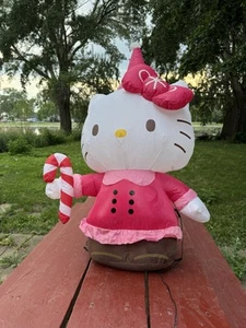 2013 Gemmy Hello Kitty 42in Christmas LED Lighted Airblown Inflatable w/ Box 3.5 - Picture 1 of 9