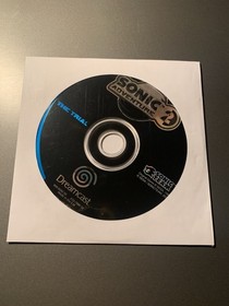 Sega Dreamcast Sonic Adventure 2 The Trial Demo Disc Only Good Condition PAL