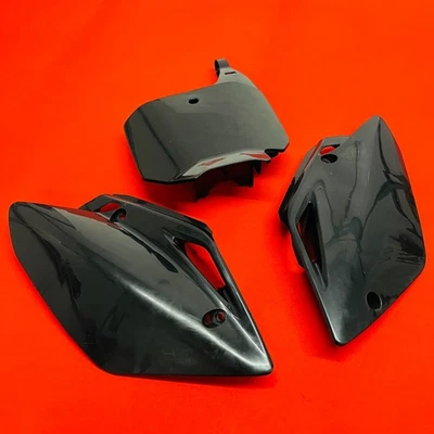 CRF150R NUMBER PLATES PLASTICS KIT BLACK ACERBIS HONDA CRF 150 R RB (2007-2024 - Image 1 of 4