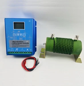 2000W MPPT Wind Solar Hybrid Laderegler Booster Solarladeregler mit Bluetooth - Picture 1 of 22