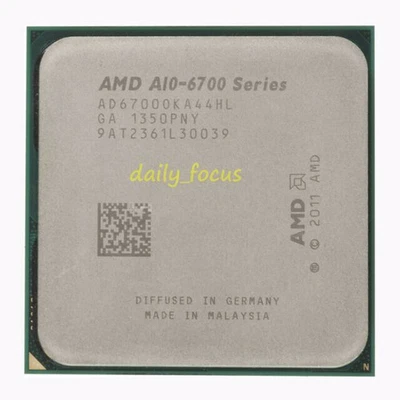 AMD A10-Series A10-6700 AD67000KA44HL 3.7GHz Quad-Core Desktop CPU Processor - Image 1 of 3