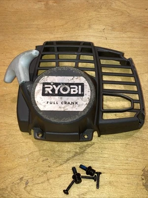 RYOBI RY252CS TRIMMER PULL STARTER RECOIL USED - Image 1 of 4