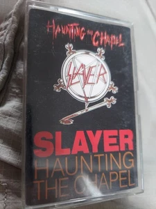 SLAYER Cassette Tape HAUNTING THE CHAPEL 1984 Heavy Metal Blade Hard Rock Thrash - Picture 1 of 3