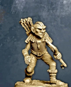 Goblins Unit -7 figures - 28mm 1/56 - MESBG, LOTR Wargames & Collectors - Picture 1 of 9