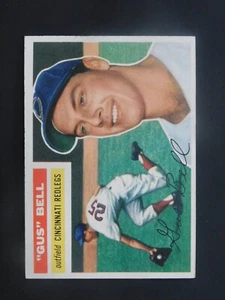 1956 Topps Baseball Card #162 Gus Bell (EX-MT/NM) - Picture 1 of 2