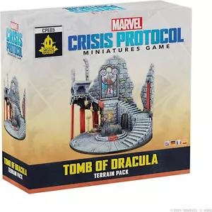 MARVEL CRISIS PROTOCOL TOMB OF DRACULA TERRAIN PACK MINIATURE GAME - Picture 1 of 5