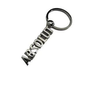 Absolut Vodka Silver Tone Key Ring Vintage Distillery Advertising Collectible - Picture 1 of 5