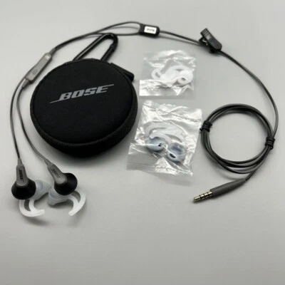 Bose SoundSport Wired 3.5mm Jack Earbuds In-ear Headphones Charcoal Earbuds