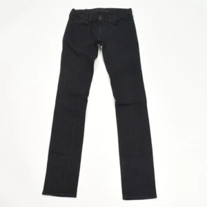 J Brand Jeans 24 Slim Skinny Leg Saturated Black Wash Full-Length Denim - Bild 1 von 5
